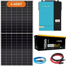 Yapı Solar Exelon 4.2 Kw Lityum Akülü Solar Enerji Paketi