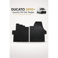 Black Gold Ducato 2010+ 3D Oto Paspas Araca Özel Kaymaz Tpe Kauçuk Paspas
