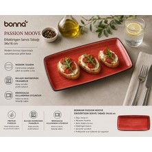 Bonna Passion Moove Dikdörtgen Tabak 34*16 Cm