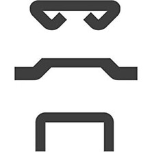 YF Tekstil Ambalaj Ofis Zımbalayıcı, 30 Yaprak Için, Ergonomik Tasarım, Zımba Dahil, Kırmızı, Nexxt Serisi, 55000025