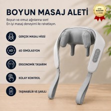 Hzl İnsan Eli Hissi Veren Şarjlı Masaj Aleti – Ovmalı, Boyun, Sırt Ve Bacak Masaj Cihazı