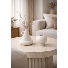 Otaera Form Dengesi Vazo Seti 2\'li | | Minimal Dekoratif Vazo, Iskandinav Tarz Vazo, Modern Ev Obje, Çiçeklik