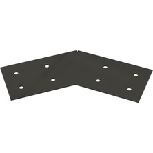 Iahşap Pergola Üst Çatı Bağlantı Braketi - V Şekilli Çelik Birleşim Modülü