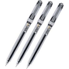 Dong-A My Gel 0.5mm Siyah İnce Iğne Uçlu Tükenmez Kalem 3 Adet Siyah Renk Özellikleri