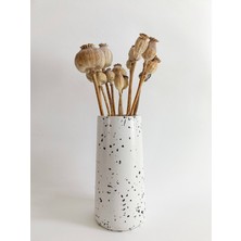 Kedi Creative Arts Terrazzo Dekoratif Beton Vazo