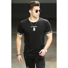 Madmext Erkek T-Shirt Slim Fit Kısa Kol %100 Pamuk Yaz Sezonu İçin Tasarlandı
