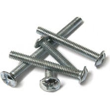 Emirhan Nalbur Mobilya Kulp Vidası 4 x 40 mm 25 Adet Uzunluğu 4 cm Kalite Vida