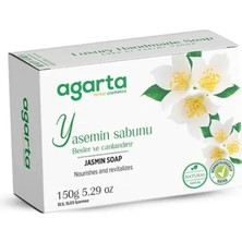Agarta Doğal Yasemin Sabunu 150 GR Katı Rahatlatıcı Etkili Türkiye Menşeli Cilt Bakımı