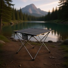 Nurgaz Campout Ultra Light Katlanabilir Masa Alüminyum Malzemeden Hafif Taşınabilir Tasarım