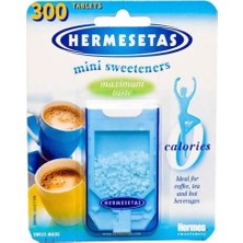 Hermesetas Klasik Tatlandırıcı 300 Tablet Kalorisi Düşük Doğal İçerik ile Güçlü Formül