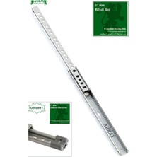 Array Teleskopik Bilyalı Çekmece Rayı 17 mm 342 mm Galvanizli İnce Tasarım