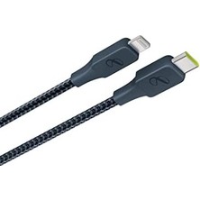YF Tekstil Ambalaj By - Instantconnect Kablo Usb-C Lightning,mavi1.5m