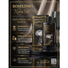 Roselindapremiumkara Gül Camkolonya 200 ml