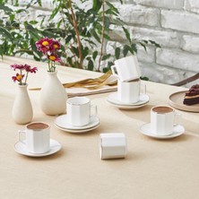 Emsan Vezir 6 Kişilik Kahve Fincan Takımı 80 ml