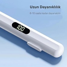 YF Tekstil Ambalaj ZR61 Ios//windows Dokunmatik Ekran Için Pil Göstergeli, Magnetik, Type C Şarj Kablolu Yedek Uçlu Stylus Dokunmatik Kalem