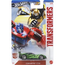 Hot Wheels Fi̇lm Arabaları Özel Seri̇ Corvette C7.r HRV59
