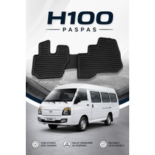 Black Gold Hyundai H100 Oto Paspas Panelvan Minibüs Ticari Araca Özel Premium Tpe Kauçuk Paspas