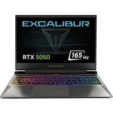 Casper Excalibur G870.1362-DQ50A-C I7-13620H 32 GB 1 Tb SSD RTX5050 15.6" Full Hd Gaming Laptop