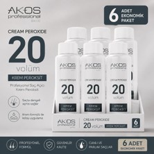 Akos Krem Peroksit 20 Volüm %6 60ML-10 Adet