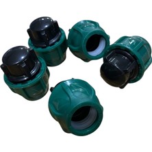 Veka 20 mm 1/2” Pe Kaplin Kör Tapa – Polietilen Boru Sonlandırma Rakoru – Sızdırmaz Kör Kaplin