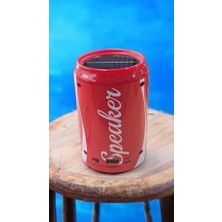 YF Tekstil Ambalaj Güneş Enerjisi Ile De Dolabilen Radyolu Flash Bellek ve Hafıza Kart Destekli Süper Güçlü El Fenerli Bluetooth Speaker Şarj Edilebilir Hoparlör Bass Ses Çok Iyi (Kırmızı)