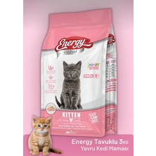 Energy Yavru Tavuklu Kedi Maması 3 kg