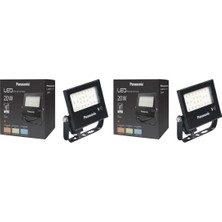 YF Tekstil Ambalaj LED Projektör Sensorlü, Gün Işığı 20W 1590LM 4000K (2 Paketi)