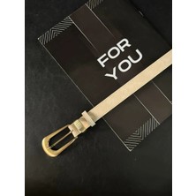 Öznora Gold Tokalı Kadın Kemer | Pantolon ve Ceket Kemeri
