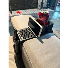 İn3dex Kanepe Kol Dayanağı Içecek Tutucu / Telefon Standı / Uzaktan Kumanda Tutucu: