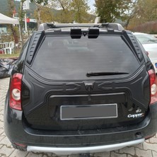 Tuning Vadisi Dacia Duster Arka Cam Üstü Spoyler Kaplama 2010 2017 Arası Uyumlu 3 Parça