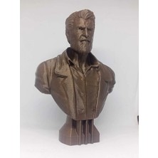 İn3dex Wolverine Bronz Büst Heykel Marvel Koleksiyon Figürü Efsanevi Tasarım