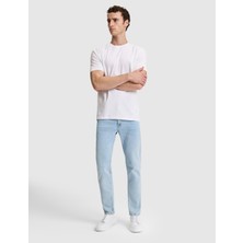 Pierre Cardin Erkek Mavi Slim Fit Jean Pantolon 50320966-VR036