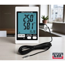 Lyk 20E Sıcaklık ve Nem Kayıt Cihazı Datalogger