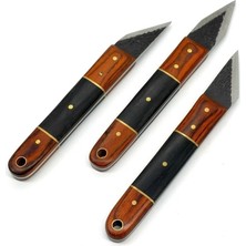 Ahşap Işaretleme Bıçağı Seti 3 Parça | Marangoz Keserek Işaretleme Bıçakları | Luban Rox Wood 0056