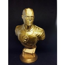 İn3dex The Flash Büst Figür Dc Comics Gold Seri Özel Koleksiyonluk Heykelcik Dekor