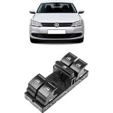 CME PARTS Volkswagen Vw Jetta 2011-2018 Uyumlu Ön Sol Kapı Dörtlü Cam Açma Düğmesi Siyah 1K4959857