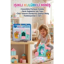 Farbu Oyuncak 4 Parça Pet Shop Minişler Sevimli Klübeli Işıklı Toplu Prens Aslan Kostümlü Figür Oyuncak