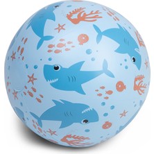 Swim Essentials Swım Essentıals - Beachball Blue Wıth Shark Prınt