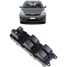 CME PARTS Toyota Corolla Verso 2002 - 2007 Uyumlu Ön Sol Kapı Dörtlü Cam Açma Düğmesi Siyah 84820-0F030