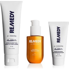 Remedy Nemlendirici Aydınlatıcı ve Bariyer Onarıcı 3'lü Cilt Bakım Seti