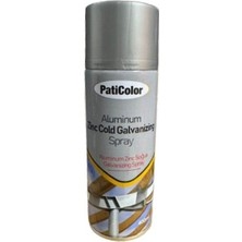 Paticolor Alüminyum Zinc Cold Galvaniz Sprey 400ML.