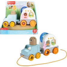 Fisher-Price Fisher Price Çekçek Ipli Kamp Zamanı Karavanı JKD52