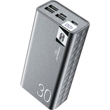 Konfulon A19 Dijital Ekranlı Powerbank 30.000 Mah Hızlı Şarj