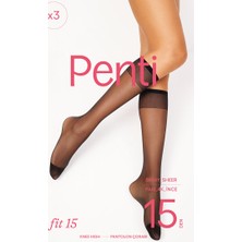 Hobibahçem Açık Ten Fit 15 Pantolon Çorabı