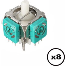 Pop Konsol 8 Adet PS2 Analog Motor PS2 Kol Tamiri 3D Joystick Motor Playstation 2 Yedek Parça