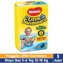 Huggies Little Swimmers Mayo Bebek Bezi 5-6 Yaş 11X5 55 Adet