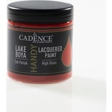 Cadence Handy Lake Boya L017 Scarlet Kırmızı Renkli 250ML Çok Parlak Özellikli