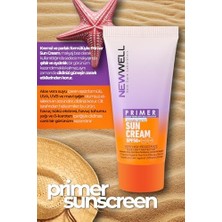 YF Tekstil Ambalaj Makyaj Bazı Güneş Kremi 50 Spf+ Aydınlatıcı Etkili Primer Sunscreen 50 Ml, TYCXL52A7N171541177460299