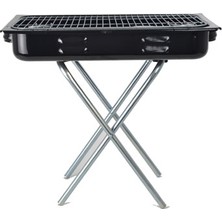 Mangal Sepetim Seyyar Ayaklı Katlanabilir Orta Boy Mangal 31 cm x 52 cm Uzun Ayaklı Kullanışlı Tasarım