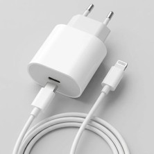 My Best Store 20W Hızlı Şarj Adaptörü Usb-C To Lightning Kablolu – Pd Destekli Süper Hızlı Şarj Cihazı
